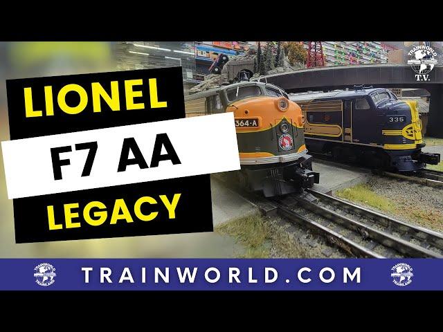 Lionel Legacy O Scale F7 AA Units