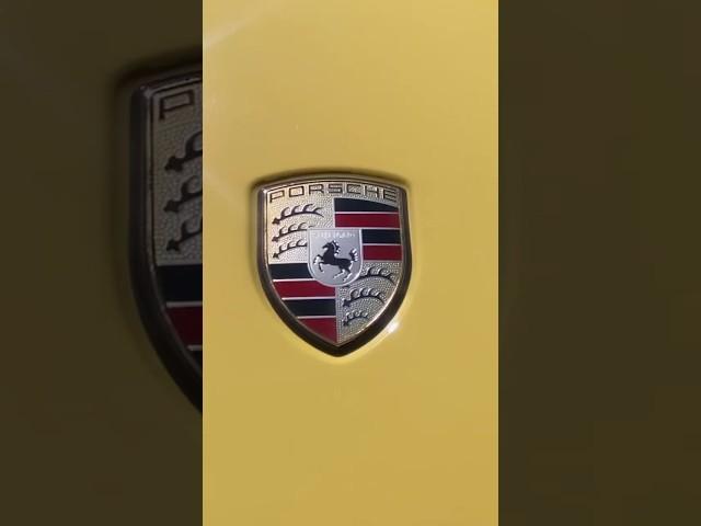 Paint to Sample Sandgelb M1C Sand Yellow! 1 year only color option for the Cayenne. #painttosample #