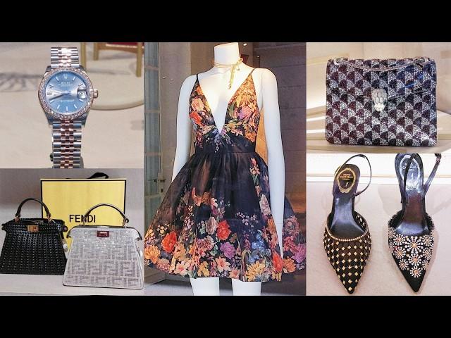 Shopping in Milan: PRADA, FENDI, GUCCI, ROLEX, BULGARI, ZIMERMANN, YSL... Luxury Shopping Vlog 2024