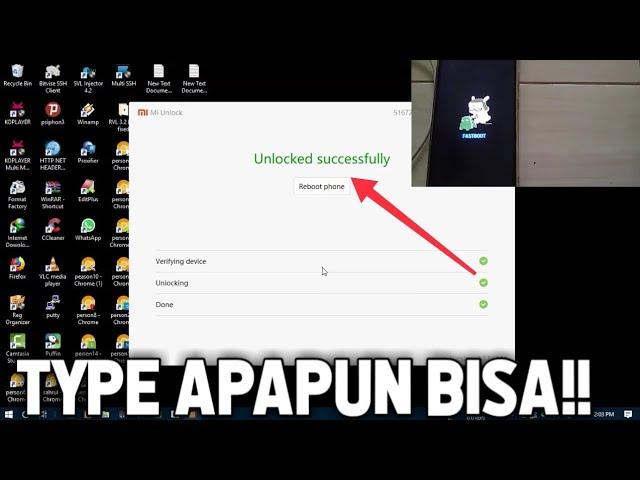 Cara Unlock Bootloader (ubl) di Semua Tipe Xiaomi 100% Berhasil