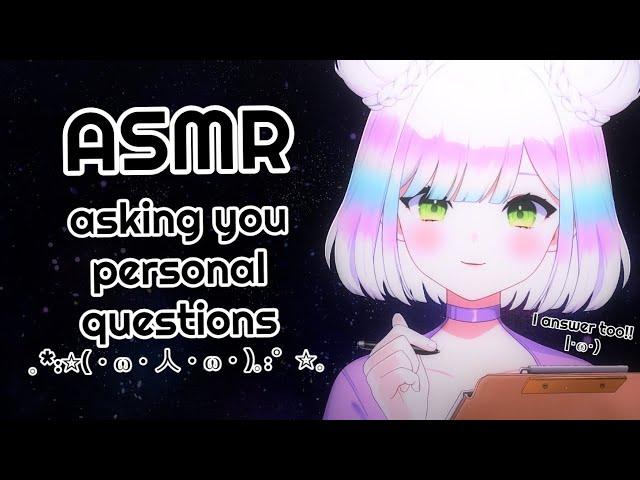 [ASMR] personality assessment test️ | binaural whispering/soft speaking | roleplay | 3DIO #asmr