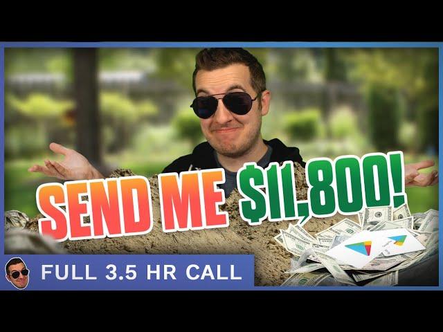 Scammer Is Desperate To Find A Way To Steal $11,800