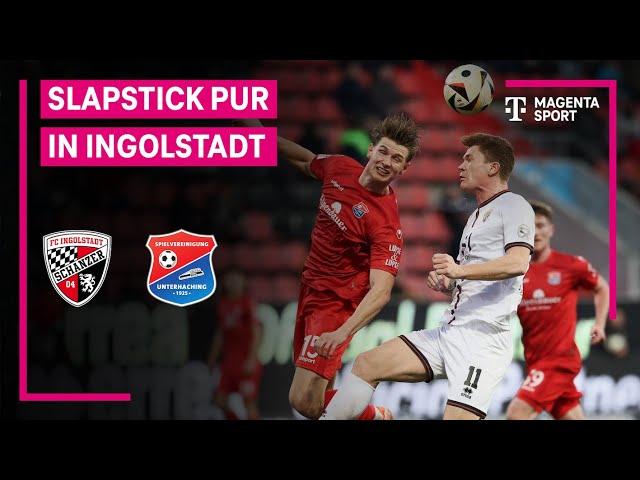 FC Ingolstadt 04 - SpVgg Unterhaching, Highlights mit Live-Kommentar | 3. Liga | MAGENTA SPORT