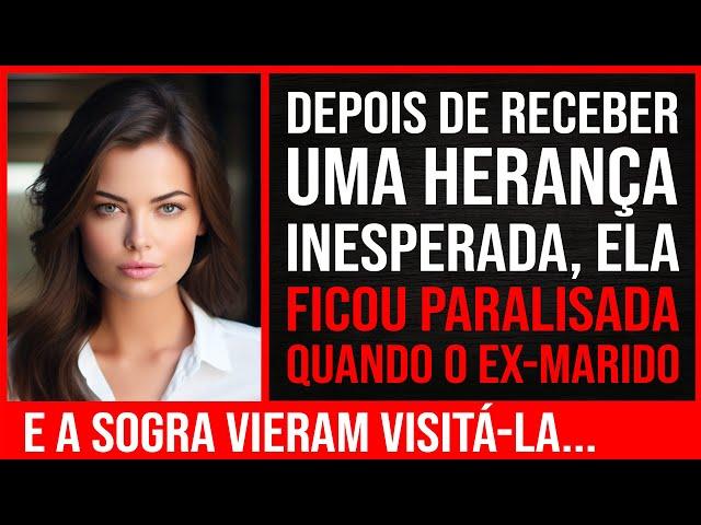 Depois De Receber Uma Herança Inesperada, Ela Congelou Quando O Ex-marido E A Sogra Vieram Visitá-la