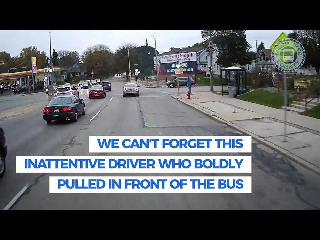 MCTS Bus Drivers Deal with Bad Car Drivers