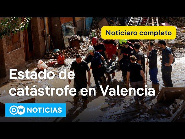  DW Noticias del 1 de noviembre: Continúa la búsqueda de desaparecidos [Noticiero completo]