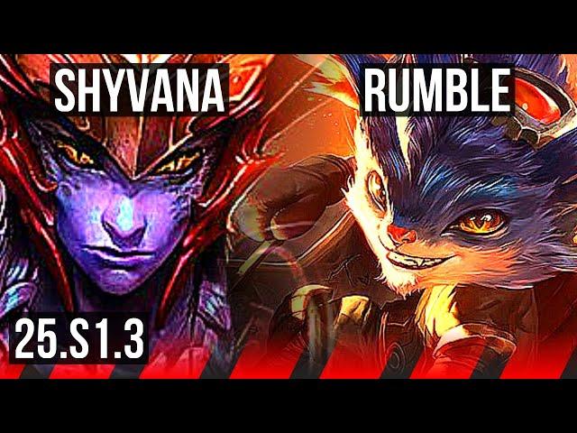 SHYVANA vs RUMBLE (TOP) | KR Diamond | 25.S1.3