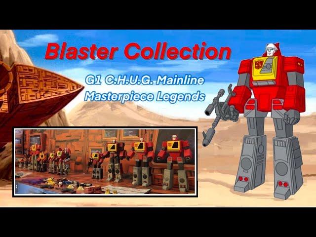 Blaster Collection - G1, C.H.U.G., Mainline, Masterpiece (FansToys, DS, KFC, Magic Square)