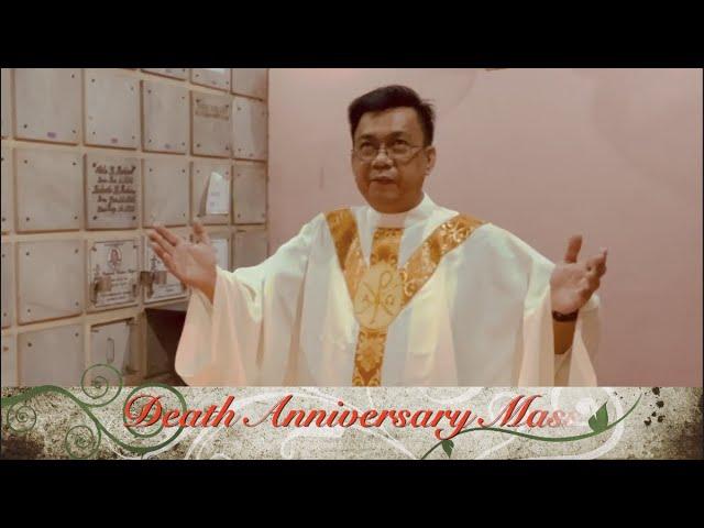 DEATH ANNIVERSARY MASS | For Orlando Quimson Bolaton | FR. DOM LORENZO, SSCV