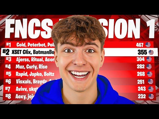 Clix 2ND PLACE FNCS Division 1 Finals  ($9,000)