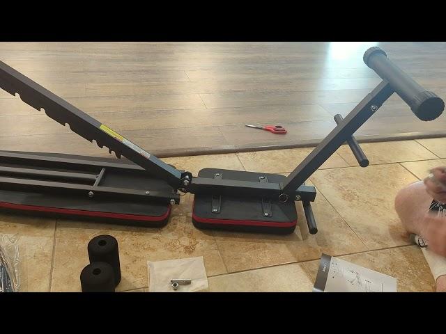 YAGUD Adjustable Workout Bench Unboxing