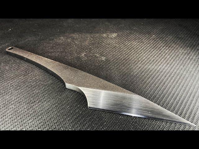 Making a Japanese Kiridashi Knife From an Old File