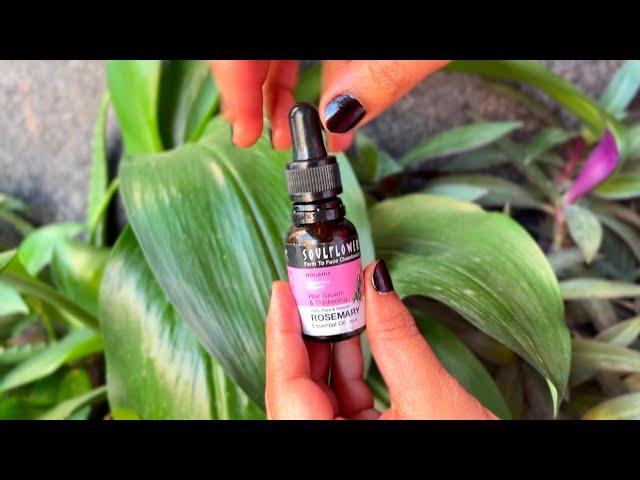 Soulflower Rosemary essential oil for hair growth