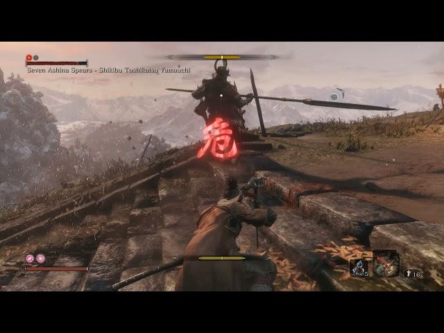 The power of the mikiri counter(Sekiro)