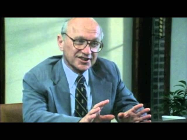 Milton Friedman - Economic Freedom and The Welfare State