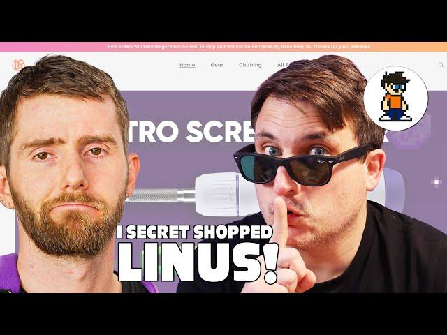 I SECRET Shopped LINUS and the LTT Store! Let's test THEM! Ordering from LTTStore.com in the UK