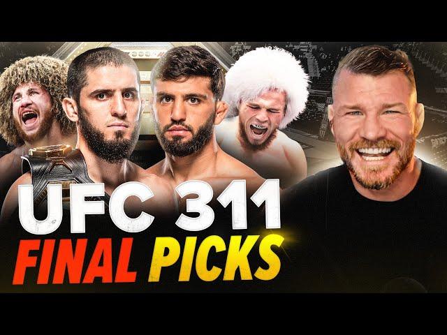 BISPING picks UFC 311: Makhachev vs Tsarukyan 2 (FULL CARD BREAKDOWN & PREDICTIONS)