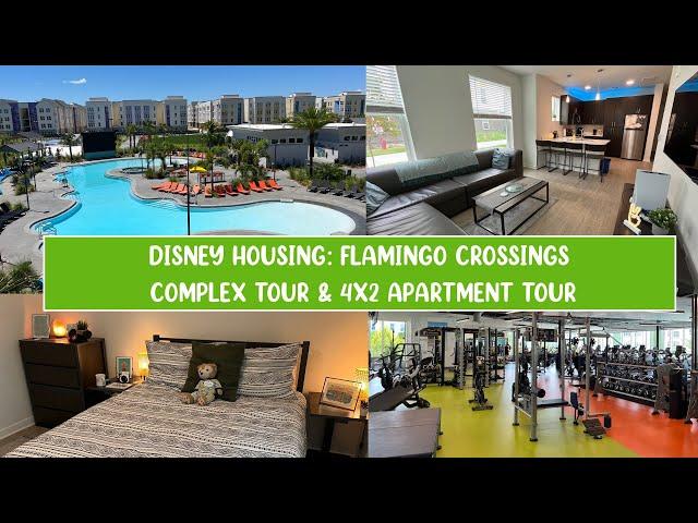 flamingo crossings - disney housing | detailed complex tour and 4x2 apartment | fcv west dcp/crp '22