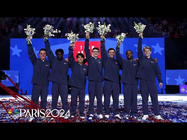 U.S. Olympic Men's Gymnastics 2024 Paris Olympics roster announcement | NBC Sports