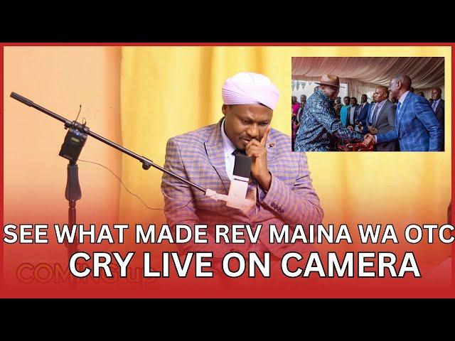 REV Maina wa OTC kurakara na kwenda kuma interview igithiaga na mbele akirekereria ndumiriri nditu