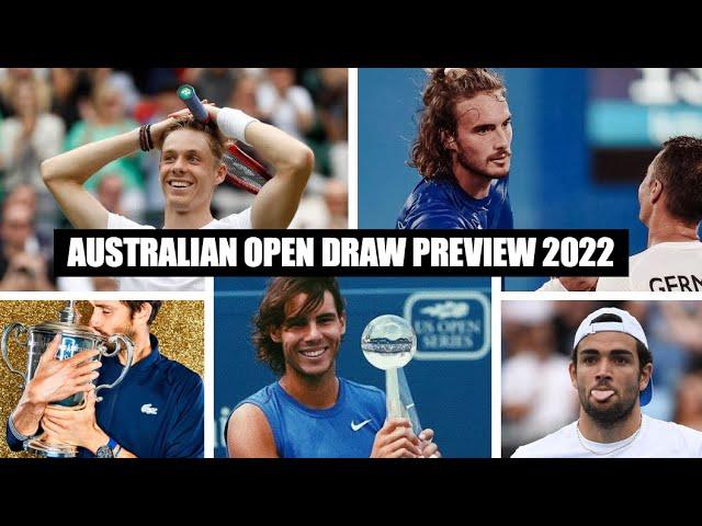 Who will win Australian open 2022? Australian open draw picks