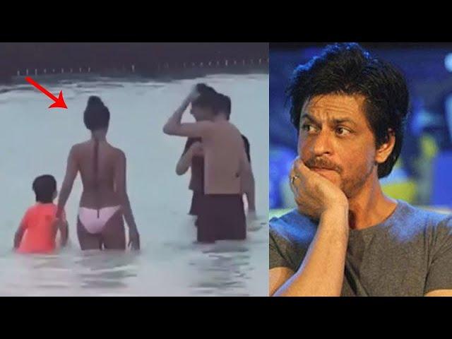 Shahrukh Khan & Daughter Suhana Khan Leaked Video in Bikini , This Doesn't Happen in Indian Culture