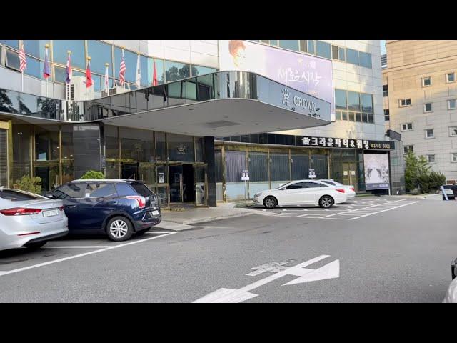 서울 이태원 크라운 관광 호텔 리뷰 이태원 주차장 큰 호텔 입니다 ‍️KOREA 4K HDR서울 이태원 호텔 Seoul Itaewon Crown Tourist Hotel