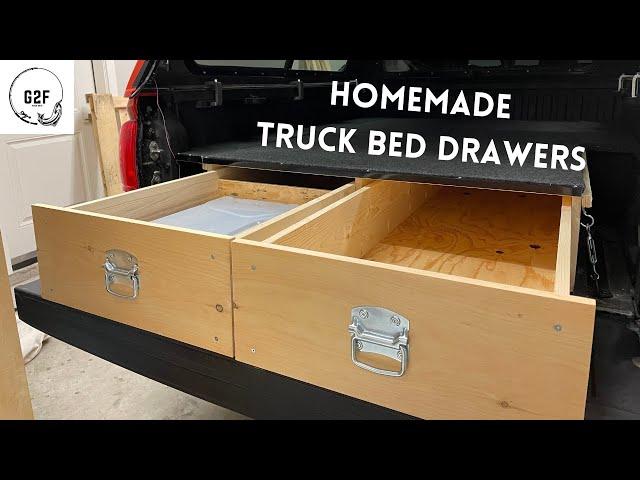 How to: Build Truck Bed Drawer System // DIY // CAMPING // HOMEMADE