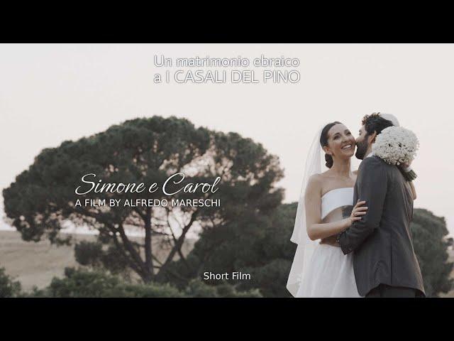 Jewish Wedding in Rome at I Casali del Pino | S+C | Wedding Videographer Alfredo Mareschi