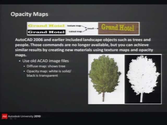 Photo Realistic Rendering Techniques in AutoCAD 3D