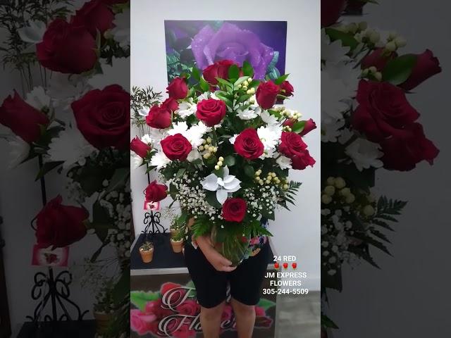 24 Red Roses Arrangement.