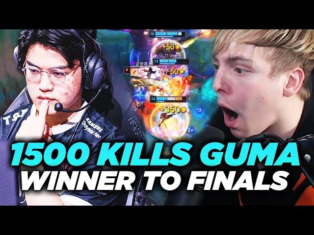 LS | GUMAYUSI 1500 KILLS RECORD! WINNER TO FINALS | DK vs T1 PLAYOFFS