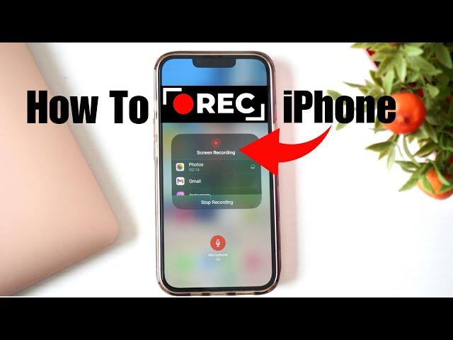 How to Screen Record on iPhone (iOS 17) | iPhone Screen Recording