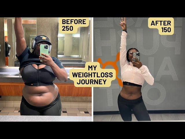 HOW I LOST 100LBS IN 1 YEAR  ( MY STORY )