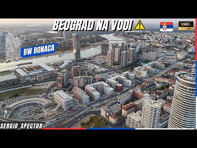 NOVA ulica LUKSUZA i Nova zgrada BONACA u Beogradu na vodi, Ložionica i Padel tereni  #beograd