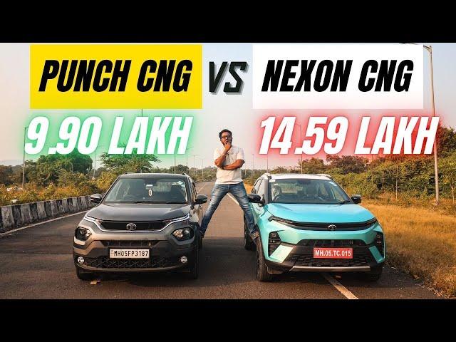 5 Lakhs More for Tata Nexon CNG 2024 Worth the Upgrade?