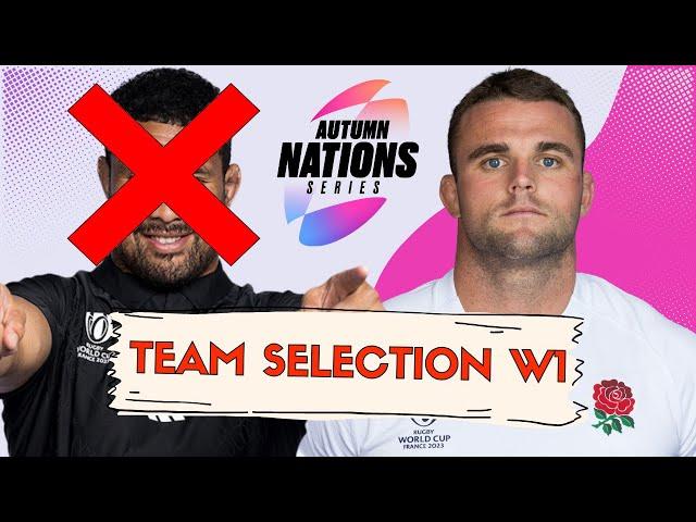 TEAM SELECTION WEEK 0 | AUTUMN NATIONS FANTASY RUGBY 2024