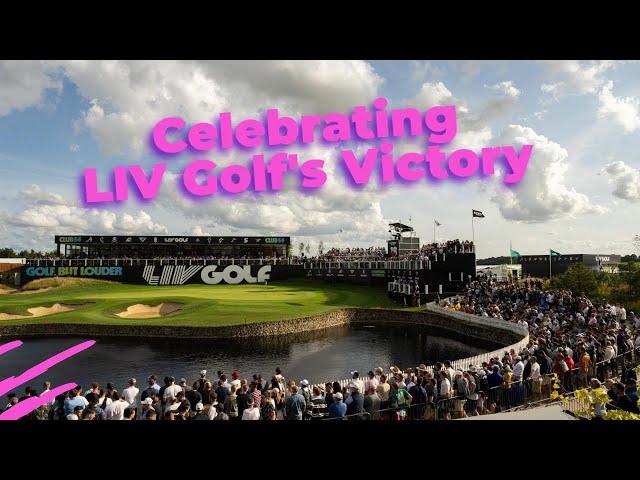 Celebrating LIV Golf's Victory: Winning The World Golf's Best Innovation Award