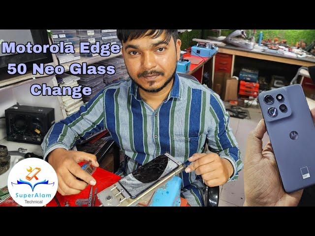 Motorola Edge 50 Neo Broken Front Glass Replacement