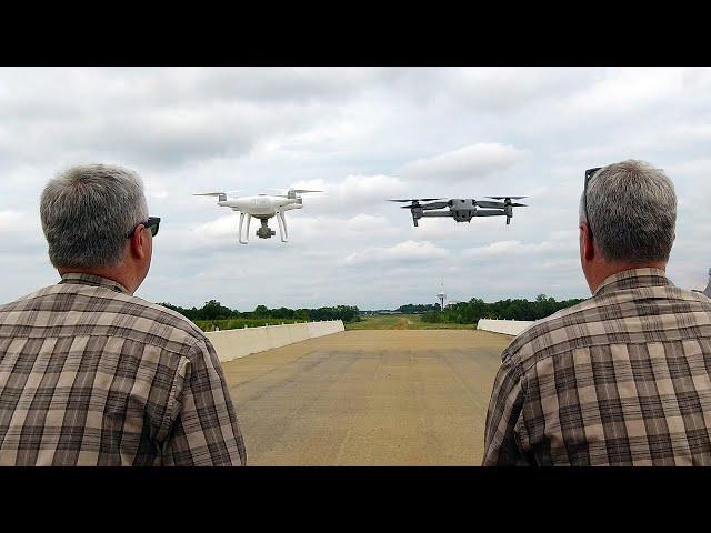 Ocusync RANGE BATTLE - Mavic Air 2 vs Phantom 4 2.0