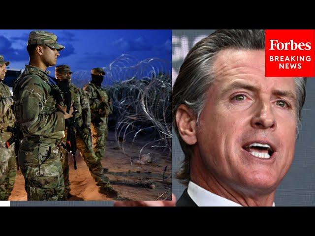 California Governor Gavin Newsom: 'I Am Not An Ideologue As It Relates To Border Security'