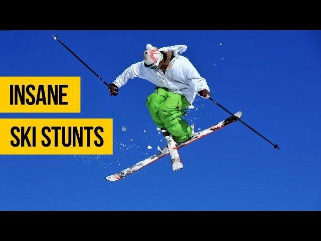 INSANE SKI STUNTS • Extreme skiing, freestyle & freeride compilation