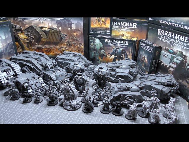 Horus Heresy - Full Plastic Range - Review