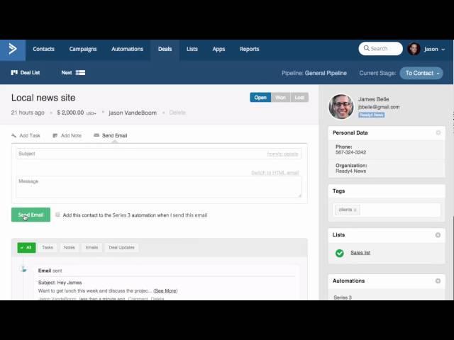 Tribe Builder CRM - Sales Automation