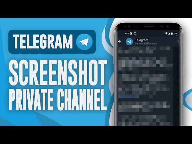 How To Take Screenshot In Telegram Private Channel | Step By Step