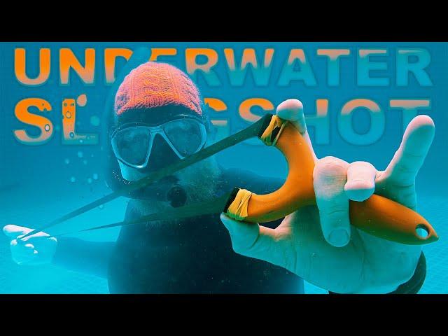 Will It Slingshot Under Water | Sparrow Slingshot | Trick Shot Tuesday Ep. #19