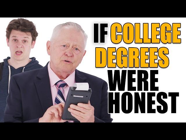 The Dark Truth About College Degrees - Honest Ads