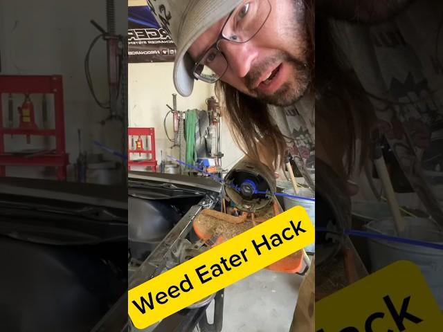 Zip Ties on a Weed Eater!? Nooo Waaay! #lifehacks