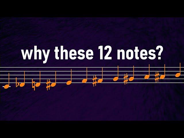 Why Does Music Only Use 12 Different Notes?