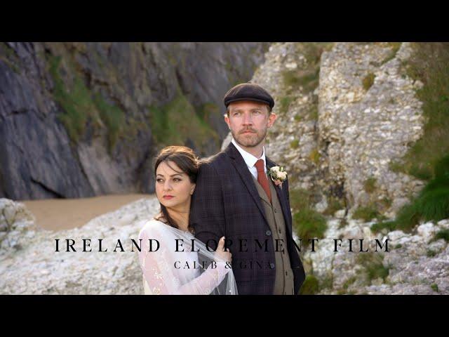 BOHO Dunluce Castle Elopement // Ireland Elopement Video